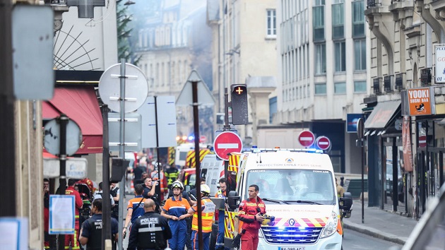 Paris explosion caused by suspected gas leak injures dozens, damages