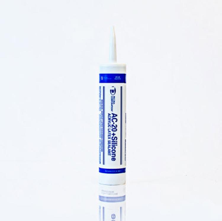 Pecora AC20+ TruWhite Silicone Caulk 11 oz Tube at Tamarack