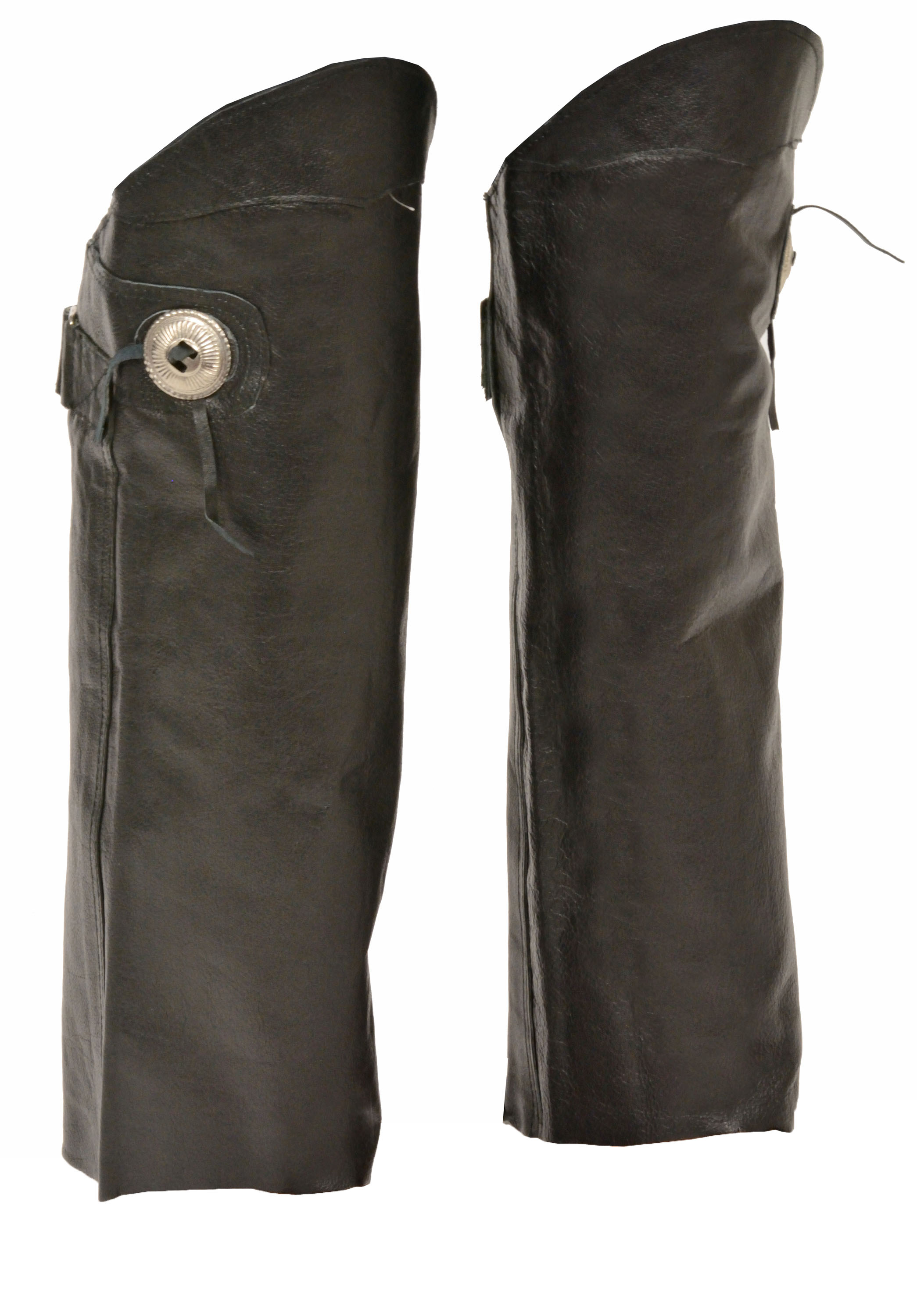 Unisex Leather Short Chaps Mens Chaps Tanga