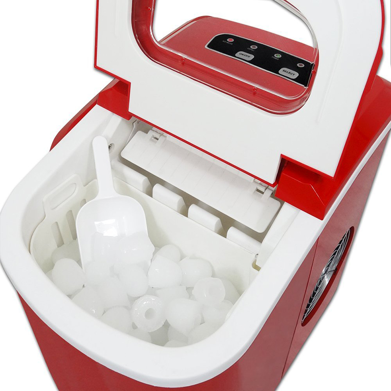 MRP US Portable Ice Maker Countertop With 2 Selectable Cube Size Tanga