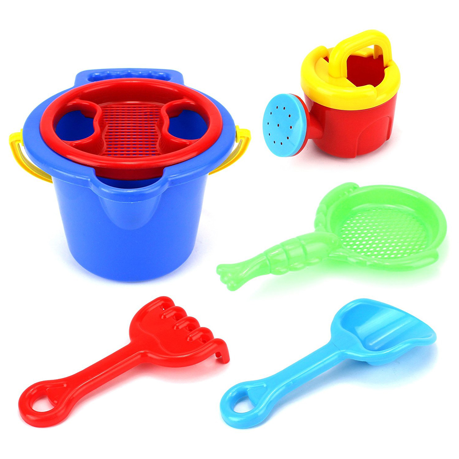 Kid Deluxe Bucket with Kid's Beach Sandbox Playset Tanga