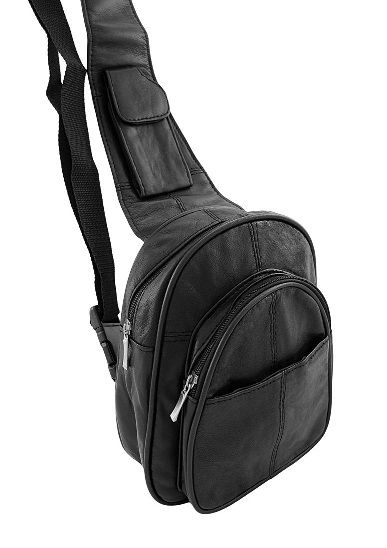 Napa Leather Bodybag Shoulder Pack Carry Bag Mens Cross Body Bags Tanga