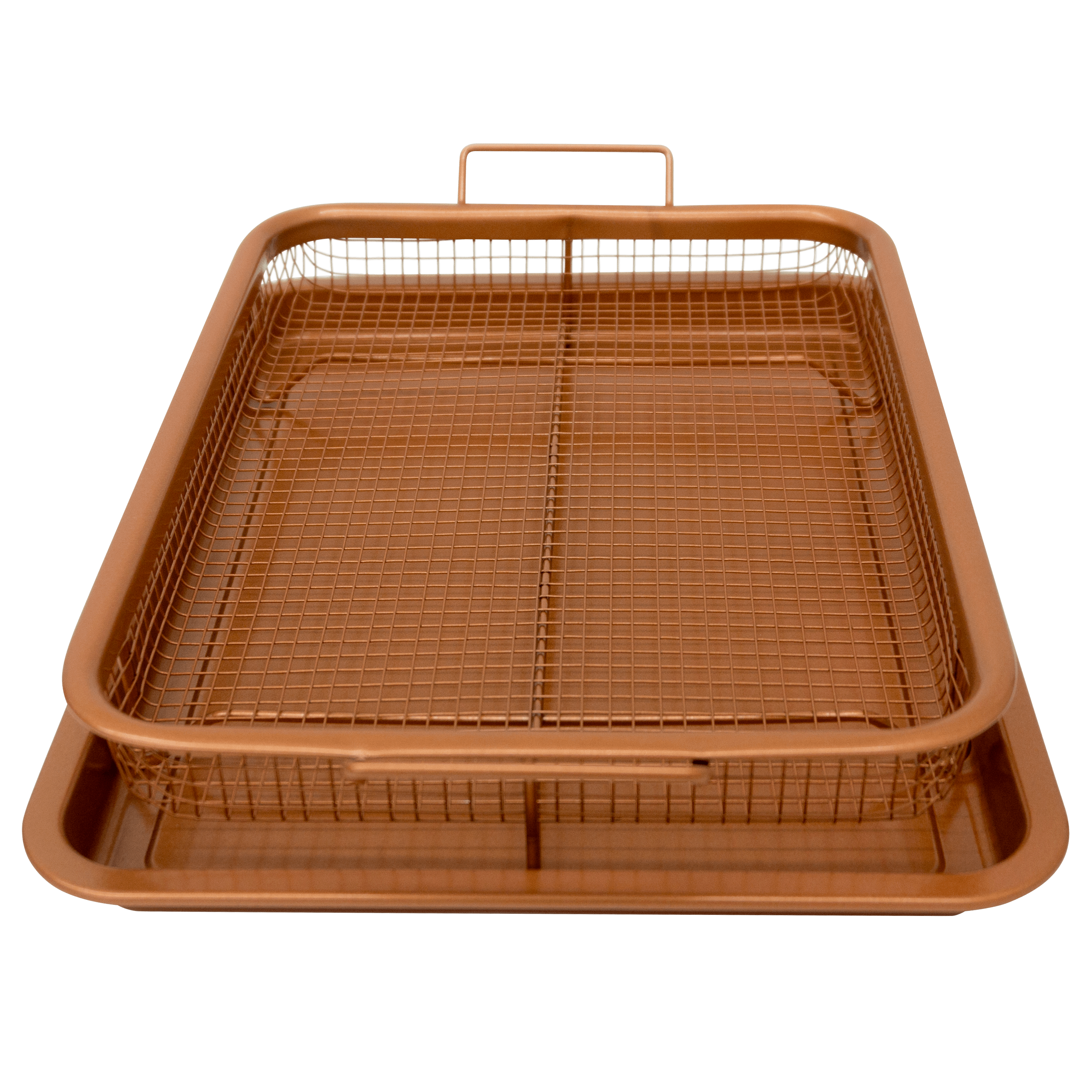 Gotham Steel Crisper Tray XL with Nonstick Copper Surface As Seen on