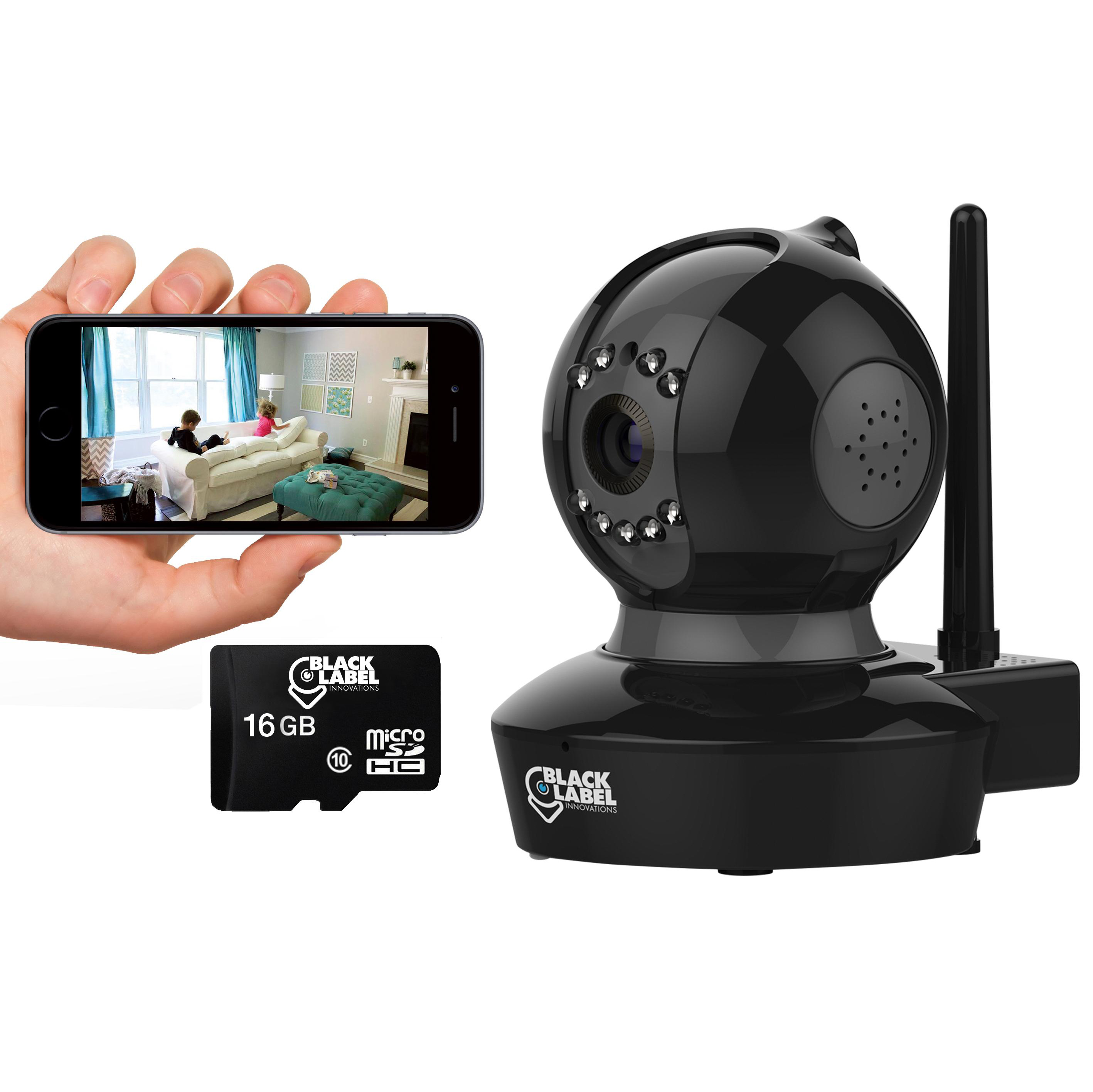 Black Label Cam Pro Full HD 1080P WiFi Surveillance Camera Tanga