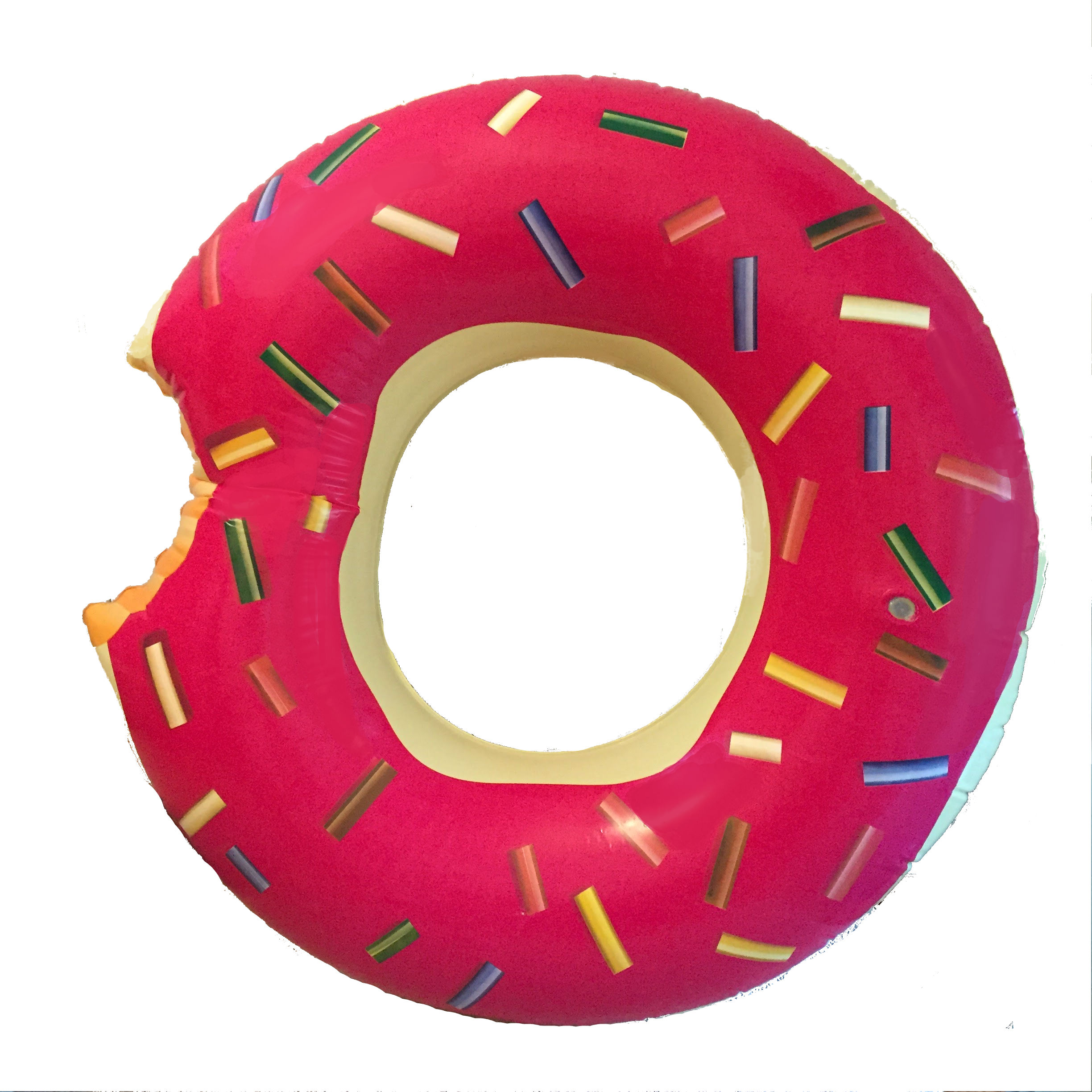 Jumbo Donut Pool Float with Sprinkles BelleChic