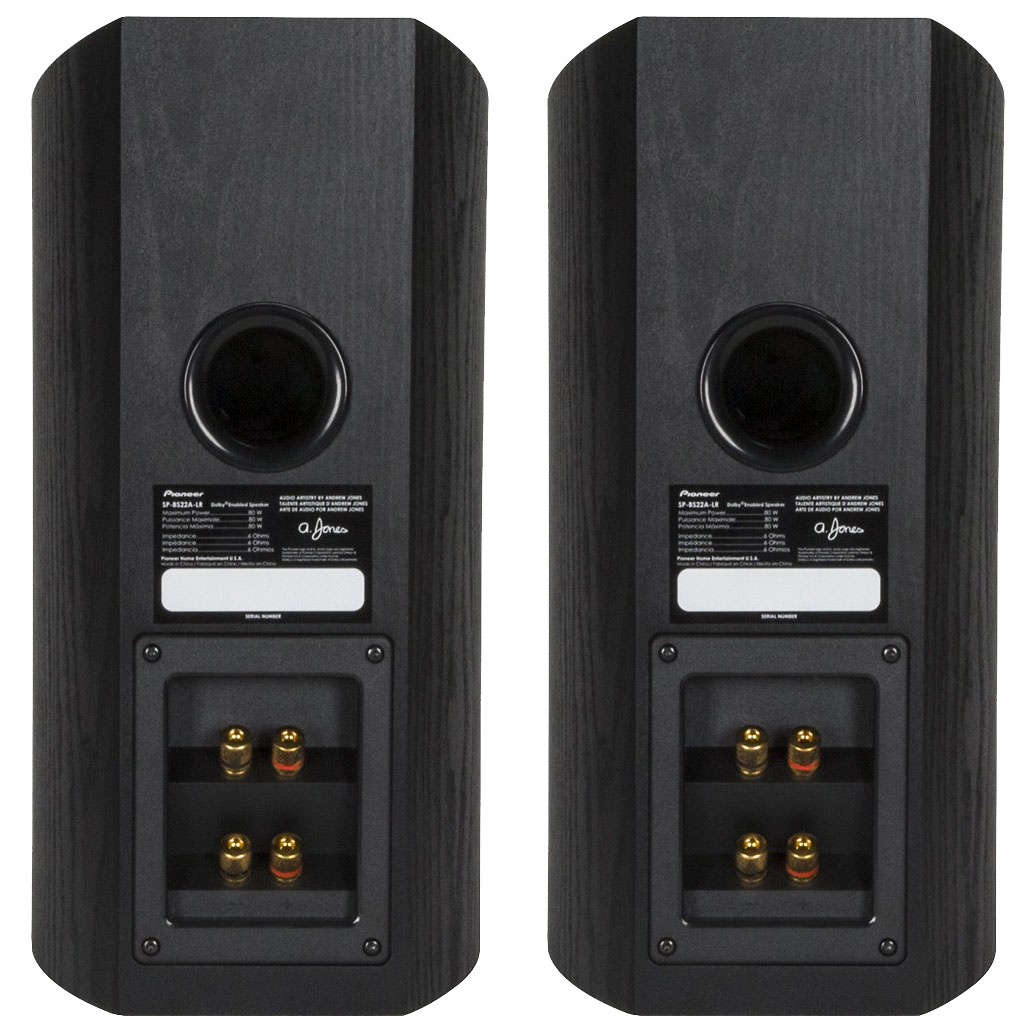 Pioneer Dolby AtmosEnabled Bookshelf Speakers SPBS22ALR (Pair) Tanga