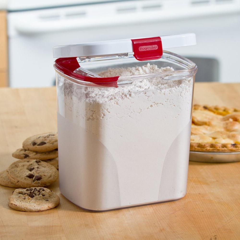 2Pack Progressive Flour or Sugar Keeper with BuiltIn Leveler Tanga