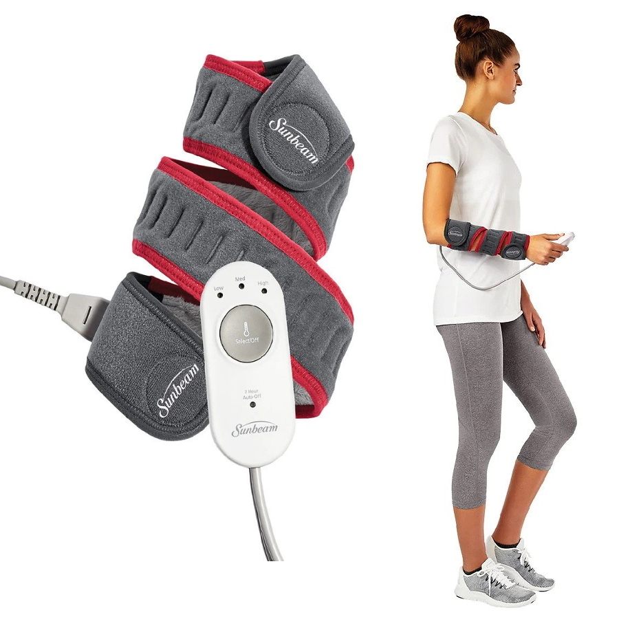 Sunbeam Flexfit Heating Pad Wrap Tanga