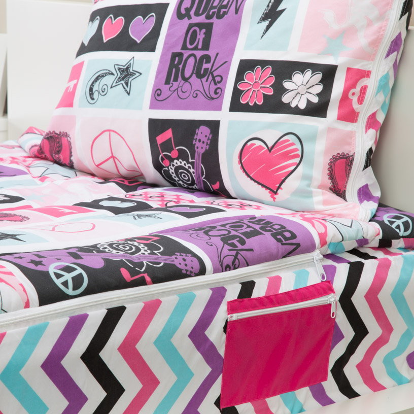 As Seen on TV Kids Zip It Reversible Bedding Tanga