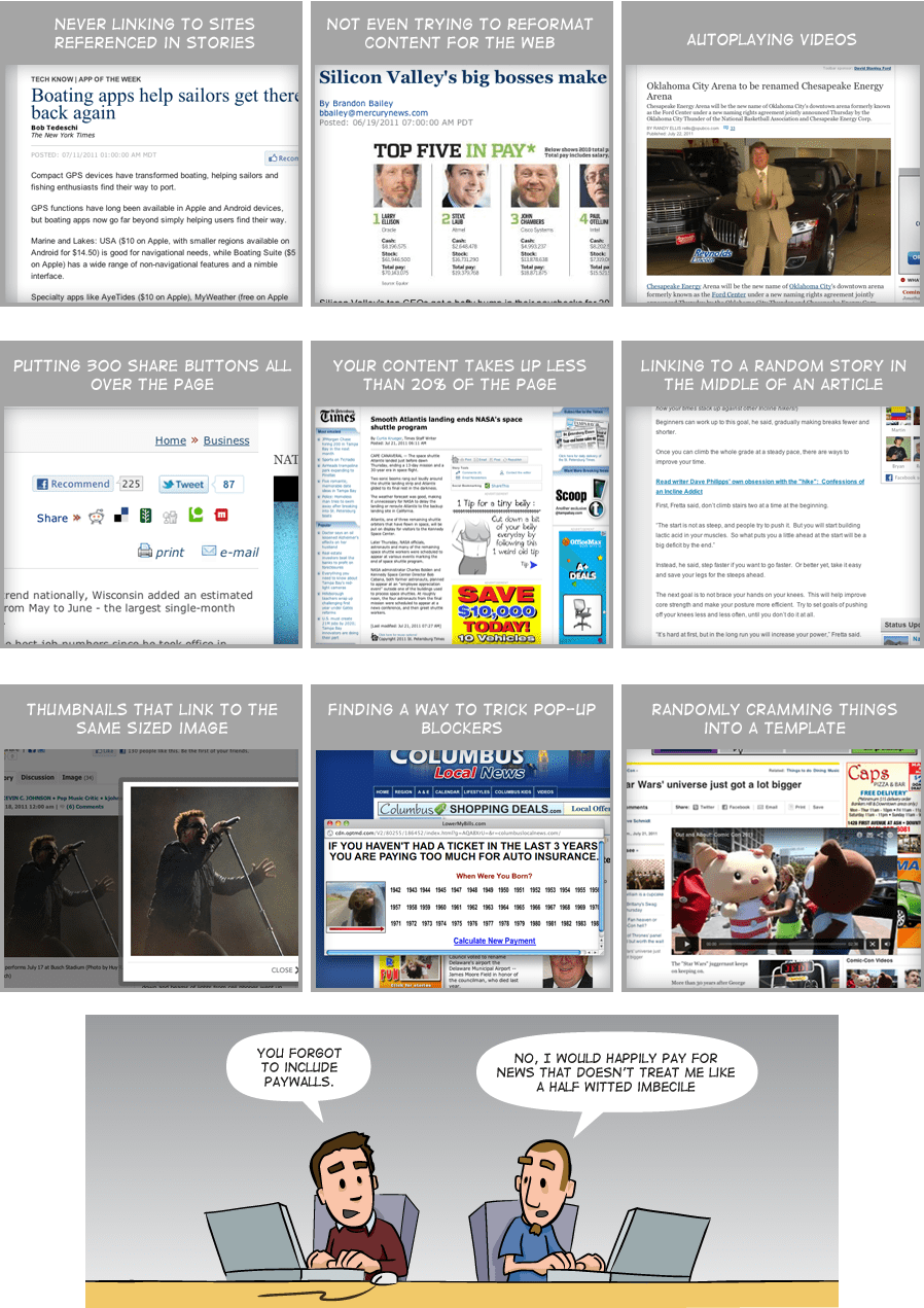 Why newspapers are dying Jonathan Frei