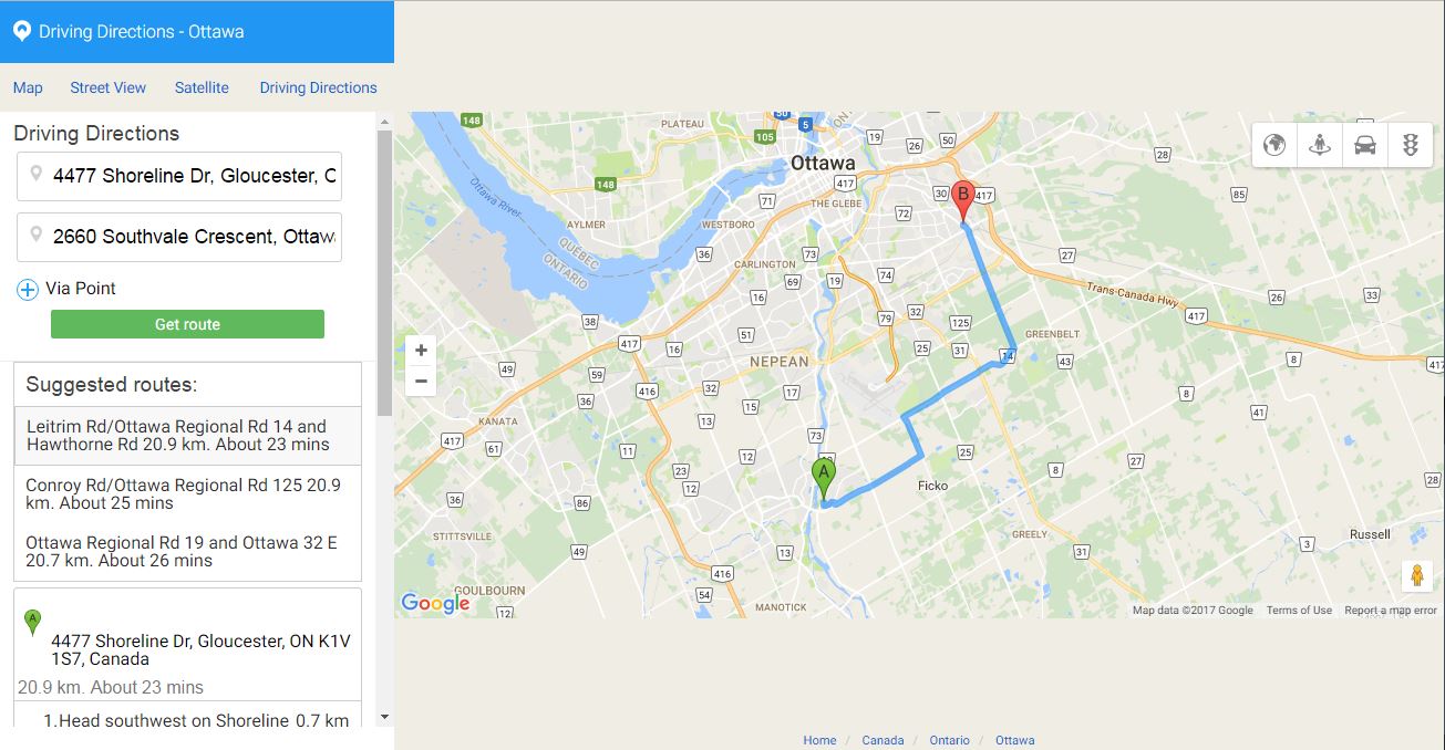 How to use Gosur Map