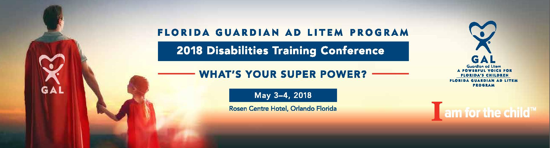 2018 Guardian ad Litem Disabilities Training Conference