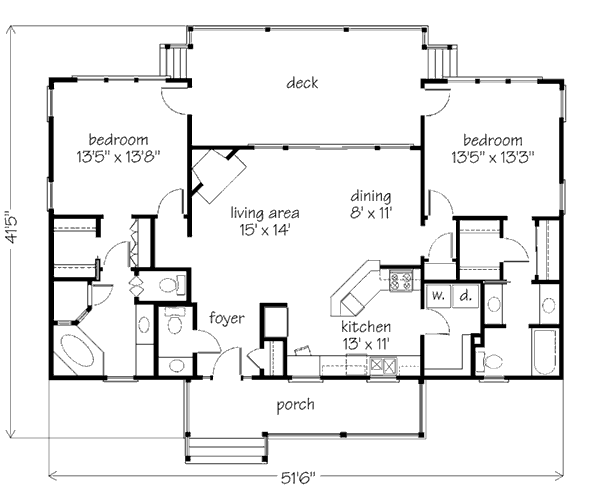 Dogwood William H. Phillips Southern Living House Plans