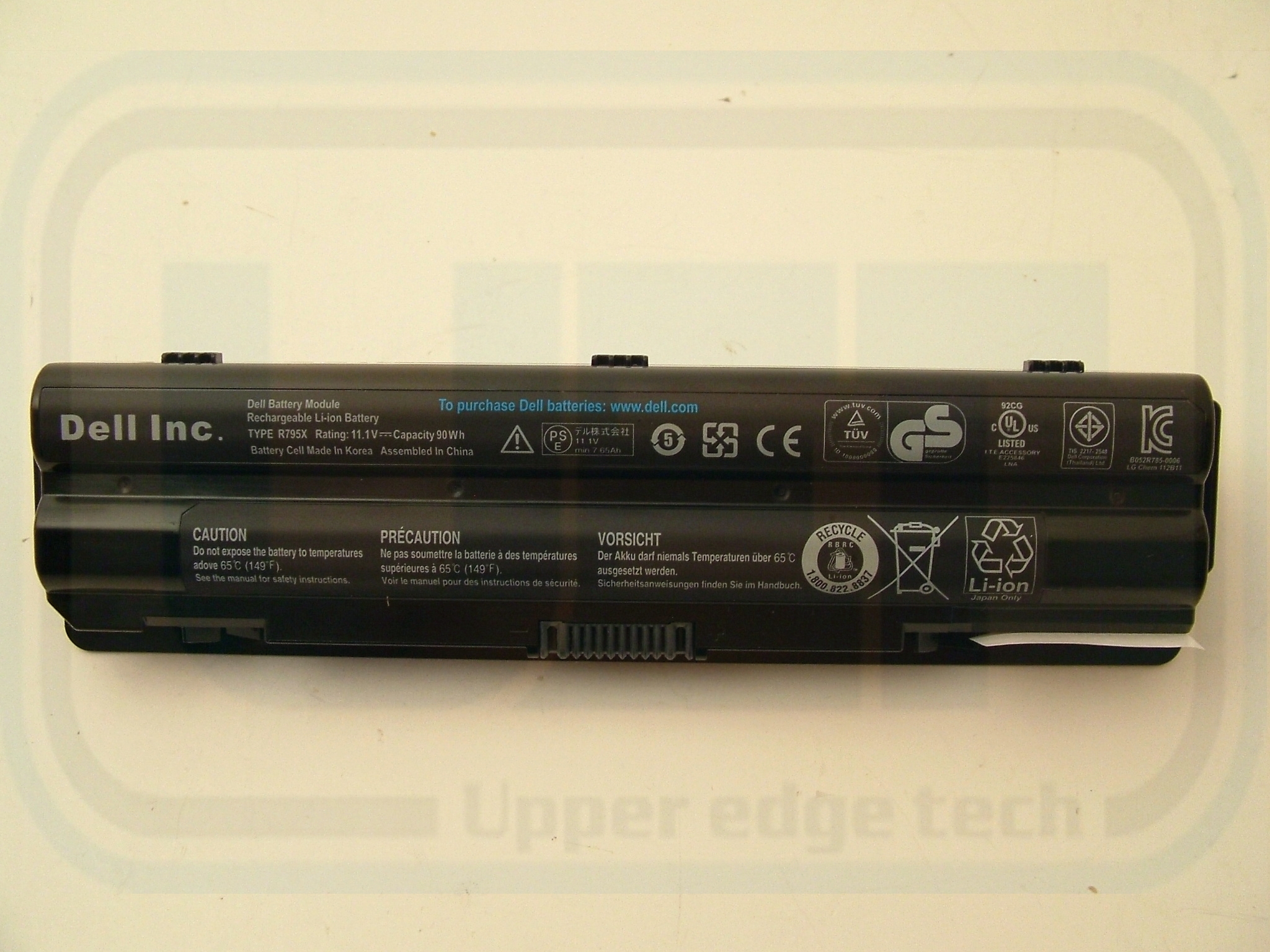 Dell Original OEM XPS L501x L502x L701x 9 Cell Battery R795X P27T3 90 WHr