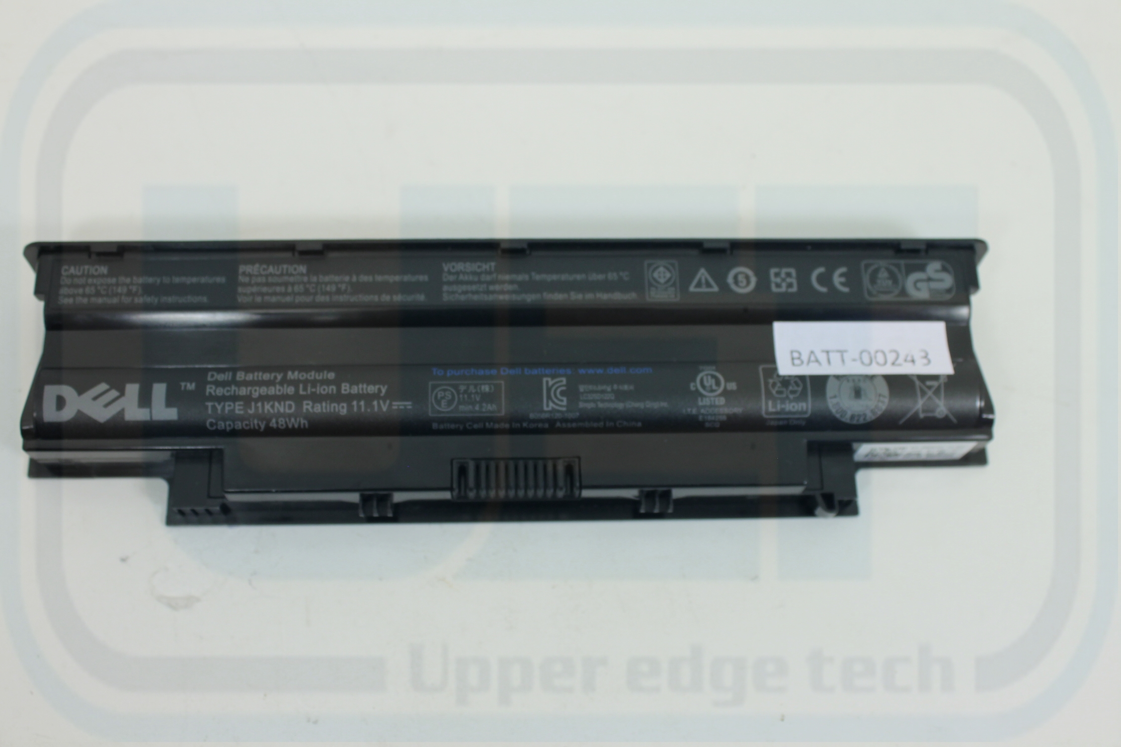 Dell Original OEM Vostro 3550 1540 N5010 6 Cell Battery J1KND 8NH55 48 WHr