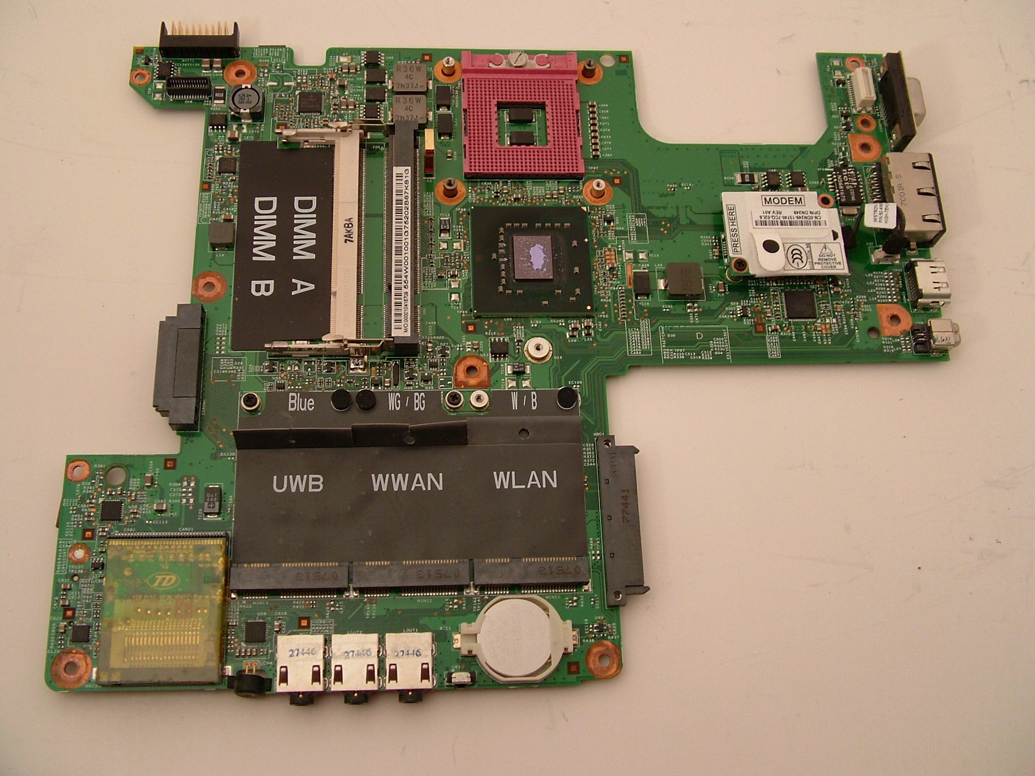 Upper Edge Tech Dell Inspiron 1525 Motherboard KY749
