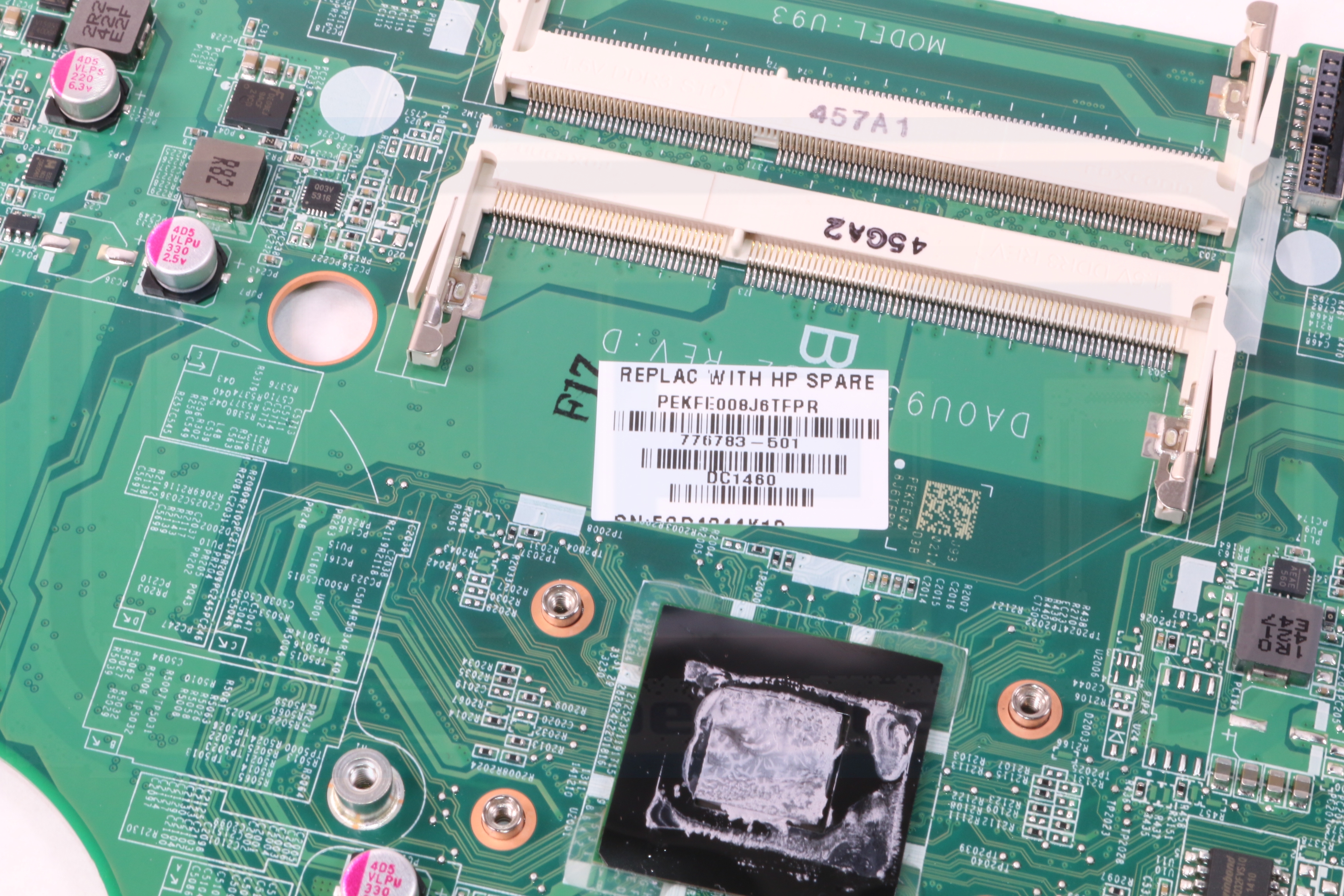 HP 15F018DX Laptop Motherboard 776783501 AMD E12100 1.0