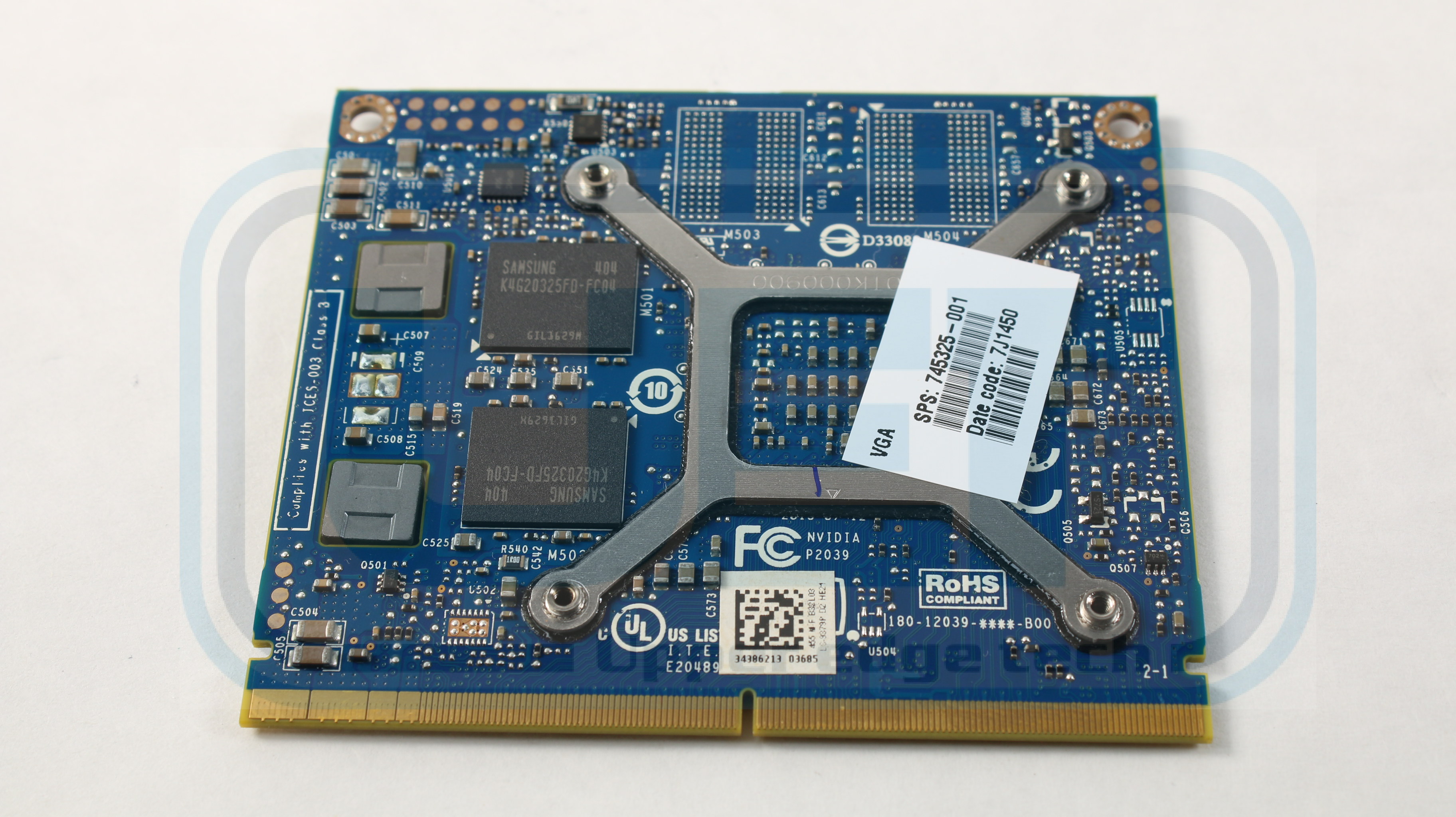 HP Zbook 15 Video Graphics Card GPU 745325001 NVIDIA Quadro K610M 1GB