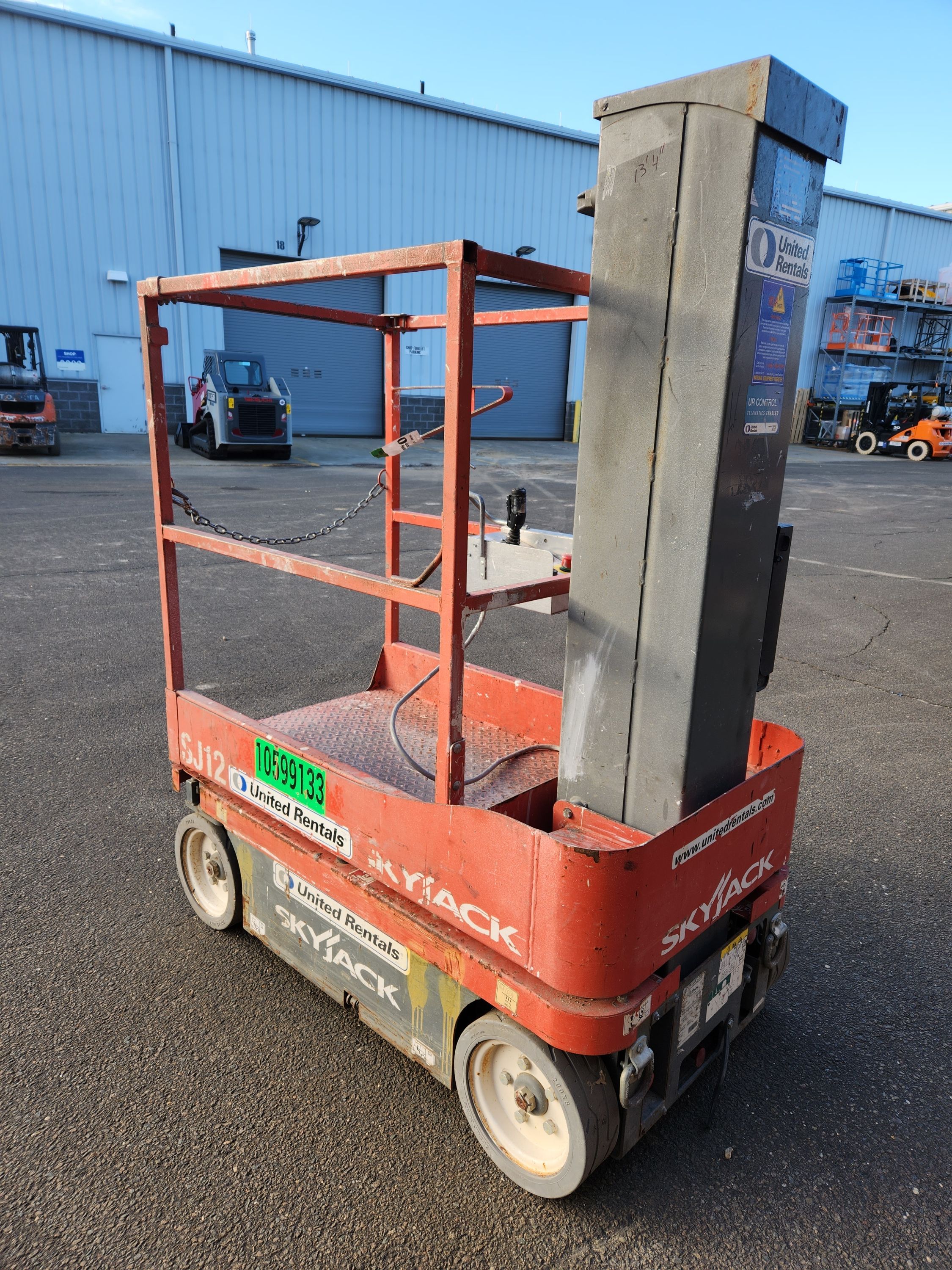 Used 2017 Skyjack SJ12 SelfPropelled OnePerson Lift For Sale in