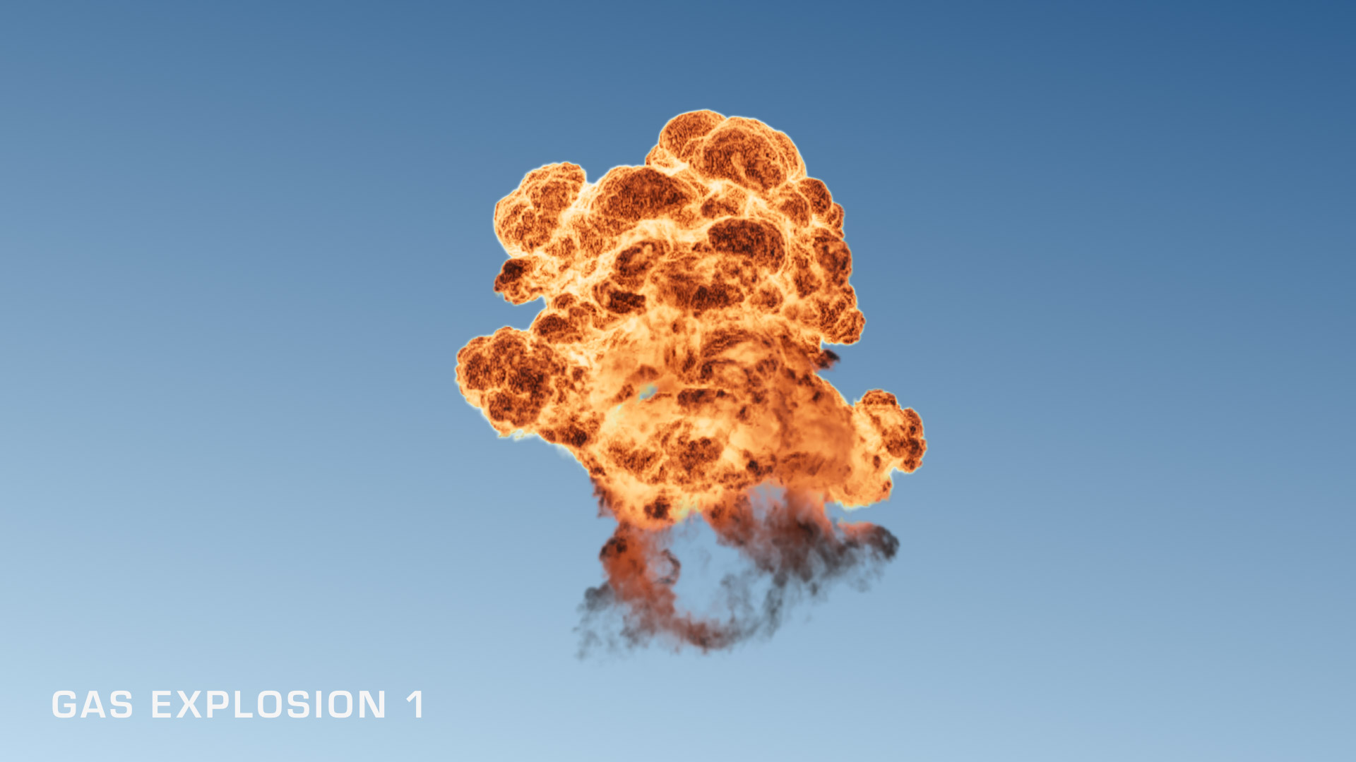 Gas Explosions 3D Models ActionVFX
