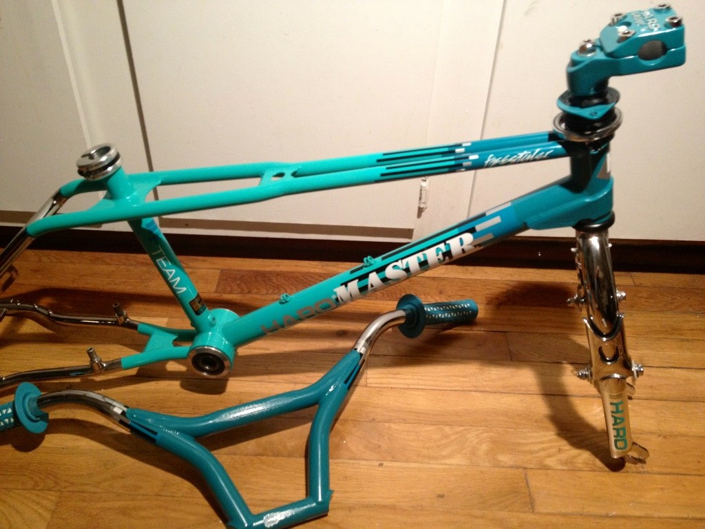 Haro Turquoise/Mint Paint Spray job 88 Team Master Forums