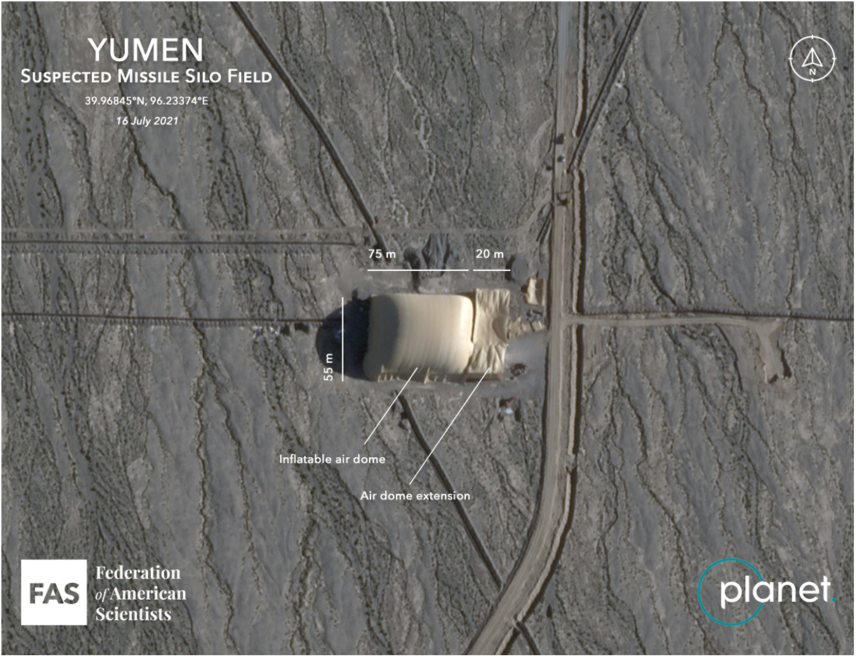 A Closer Look at China’s Missile Silo Construction Federation Of