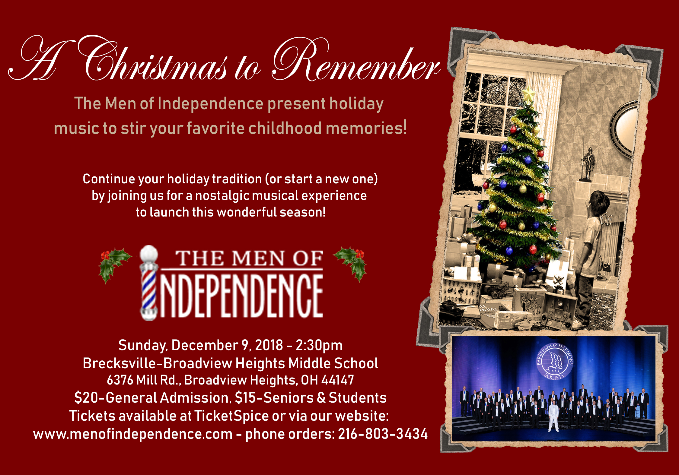 A Christmas to Remember 2018 MOI Holiday Show
