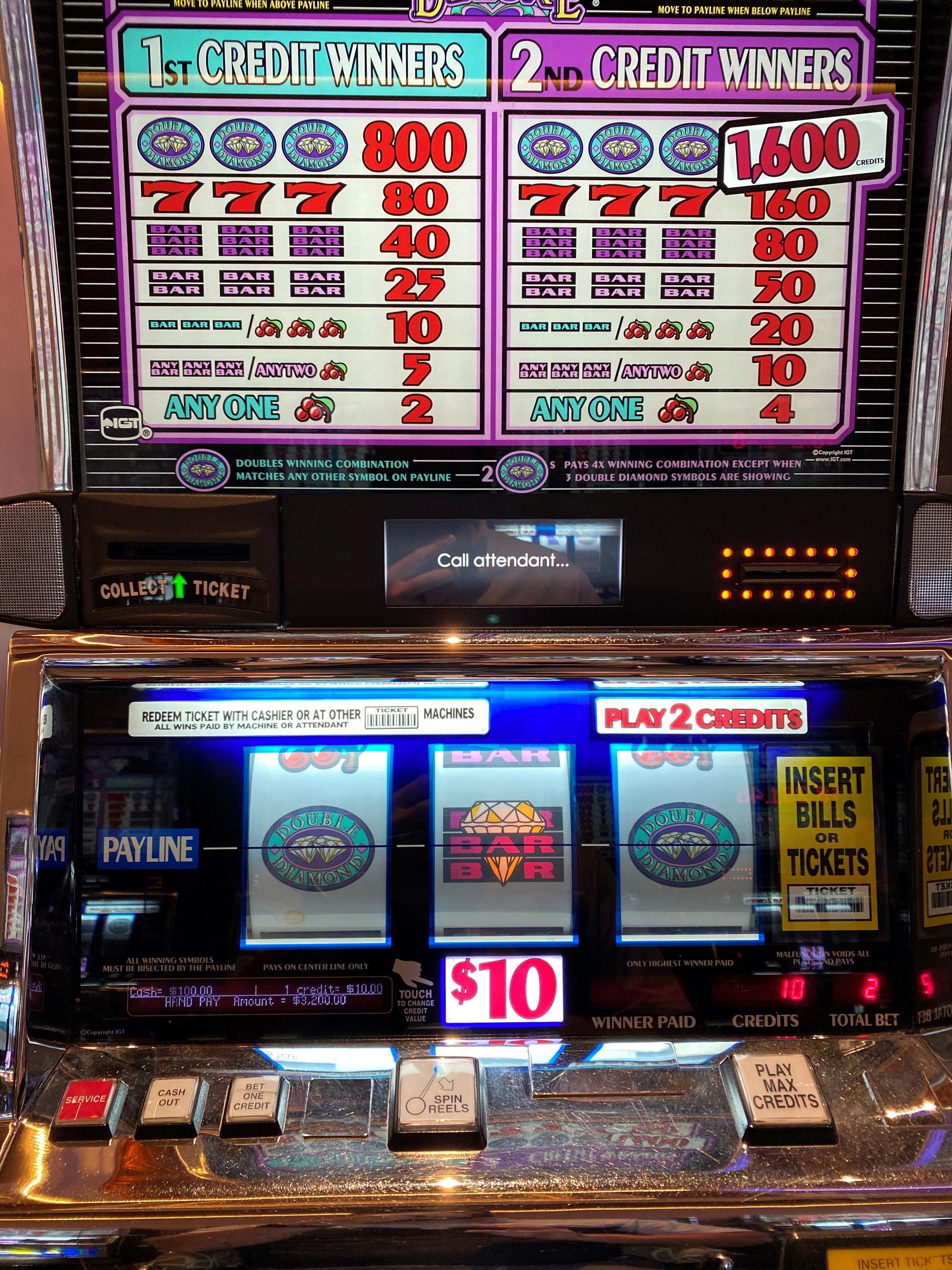 Double Diamond Deluxe Slot Machine by IGT