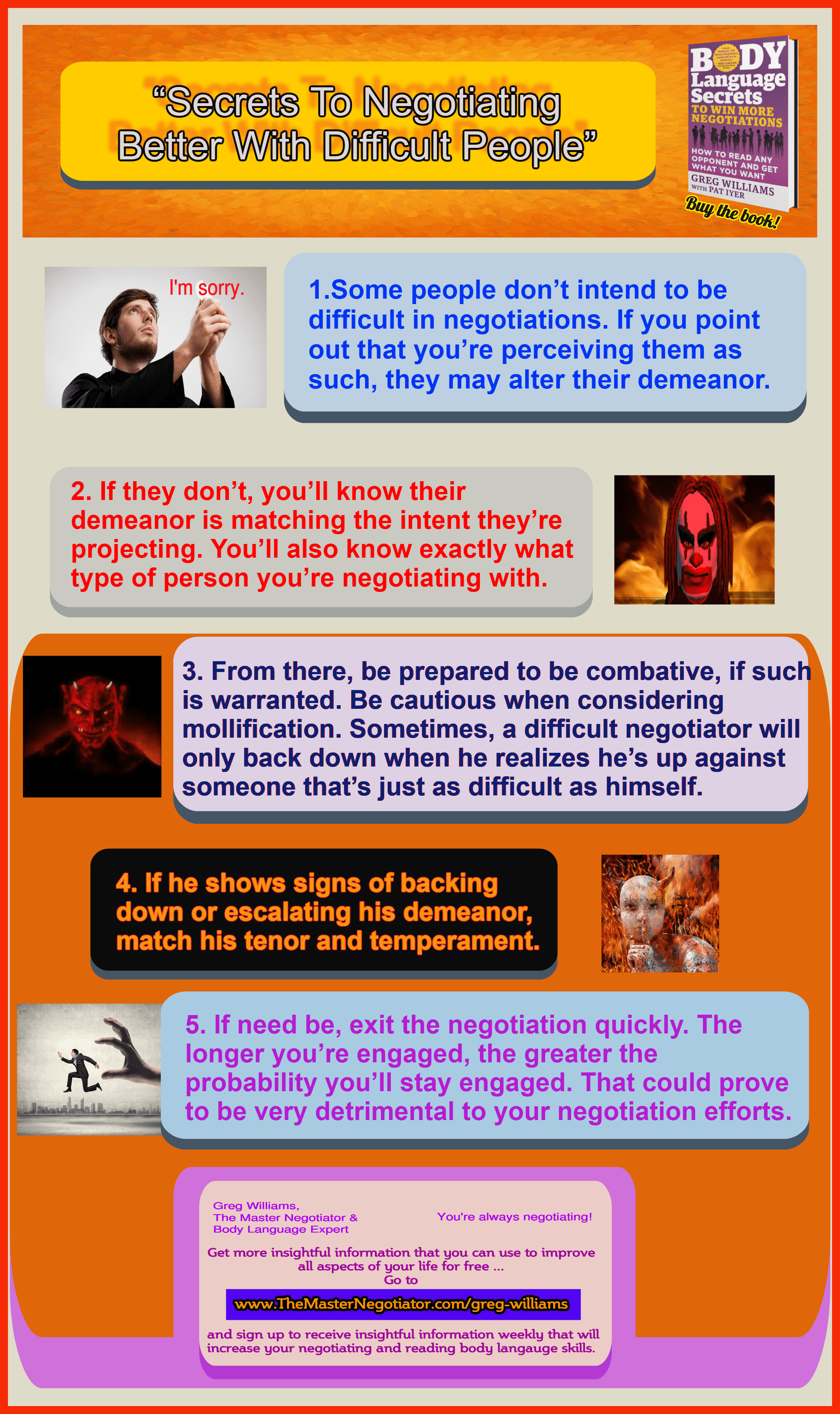 “Secrets To Negotiating Better With Difficult People” Negotiation Tip