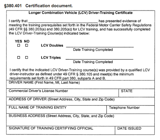 Question 45 of the Doubles/Triples Test Practice Test for the CDL