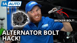 Cars Alternator Mounting Bolt Broke Try This Quick Fix | 1A Auto