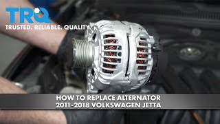 How to Replace Alternator 2011-2018 Volkswagen Jetta | 1A Auto