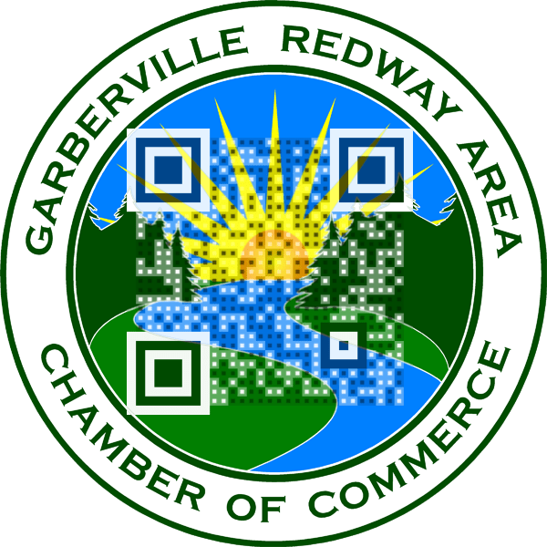 Garberville Redway Area Chamber of Commerce QR Code by kneetoeg Visualead