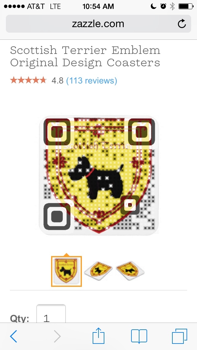 Zazzle QR Code by agirlfrompasadena166 Visualead