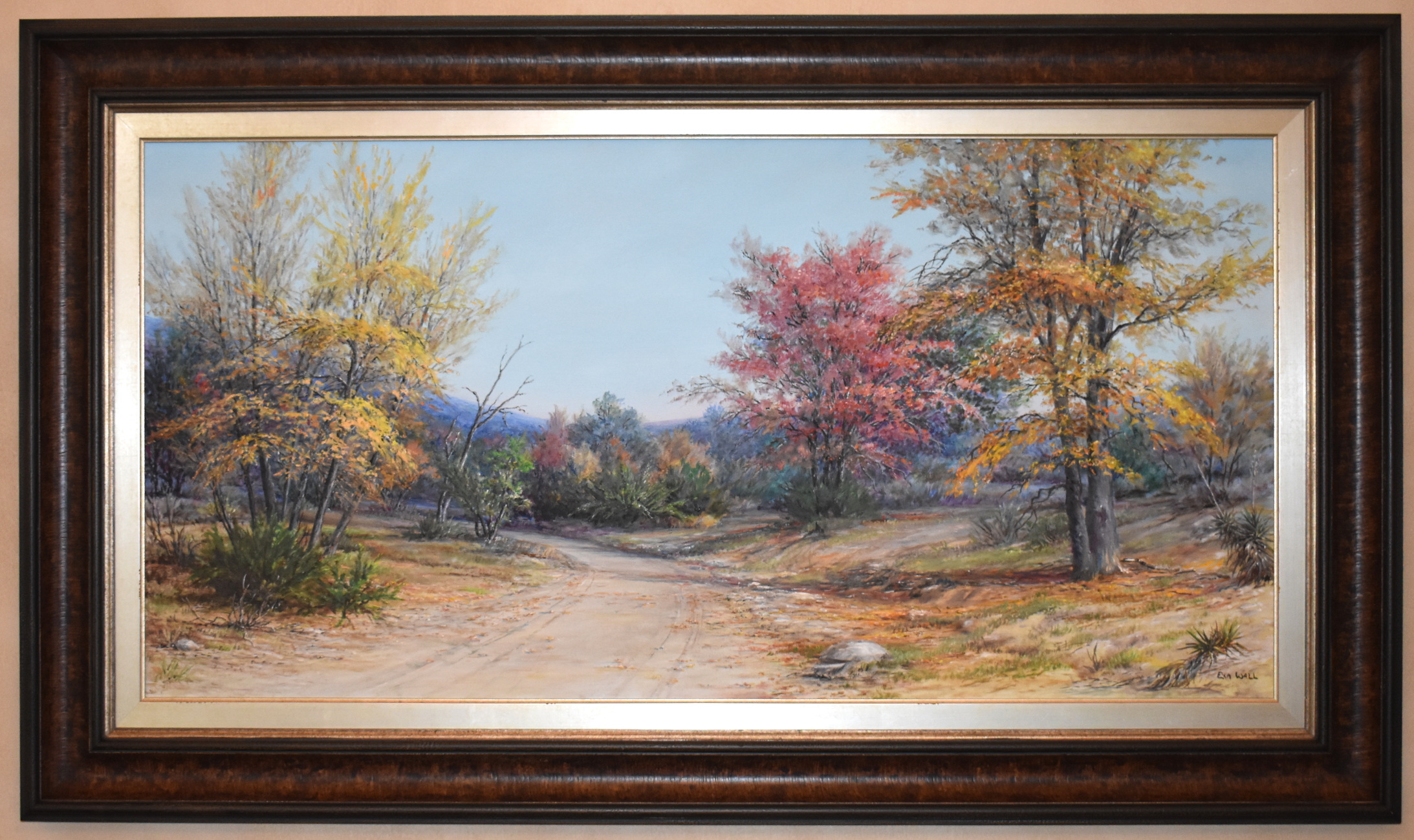 Exa Wall 2355 Texas Art Vintage Texas Paintings