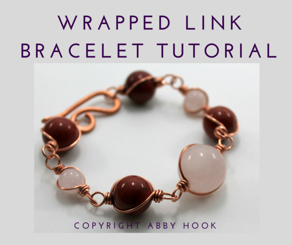 Wrapped Link Bracelet tutorial To get the tutorial, click on the 'Buy