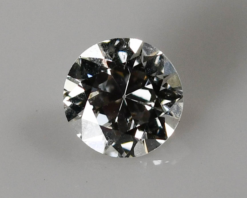 GIA Certified .67ct Round Transition Cut Diamond H Color SI1 Clarity Good Cut... eBay
