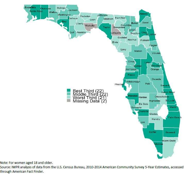 New Report Finds Poverty Rate for Florida Women Exceeds National
