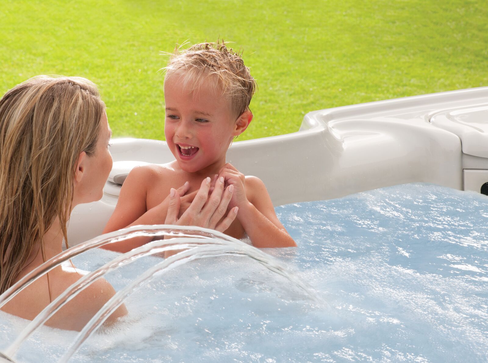 Four Great Ways to Entertain Kids in Your Hot Tub Backyard Oasis