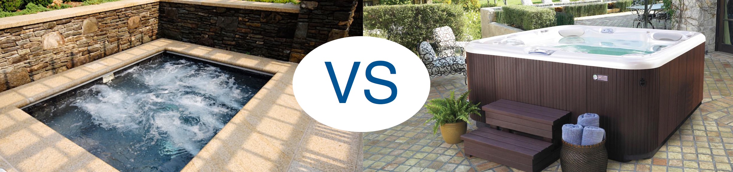 InGround Spa vs. AboveGround Hot Tub Coastal Spa & Patio