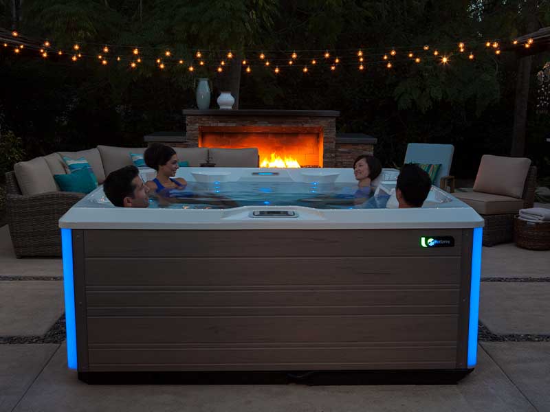 Perfect Hot Tub Fun Outdoor Living