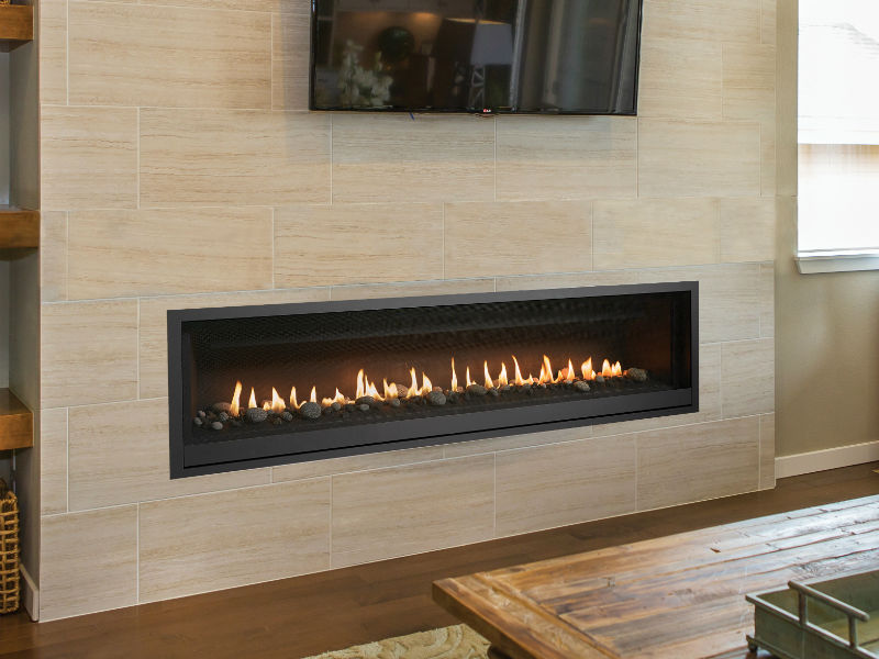 Fireplace X ProBuilder™ 72 Linear Gas Fireplace Salida Stove