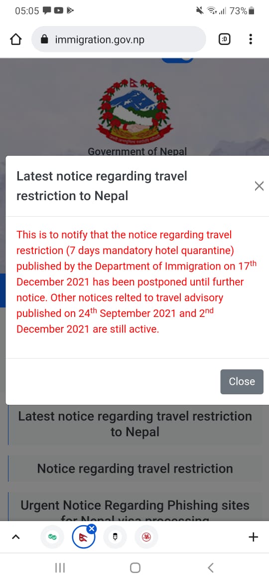 Nepal Steps Back on Quarantine for Travelers » Explorersweb