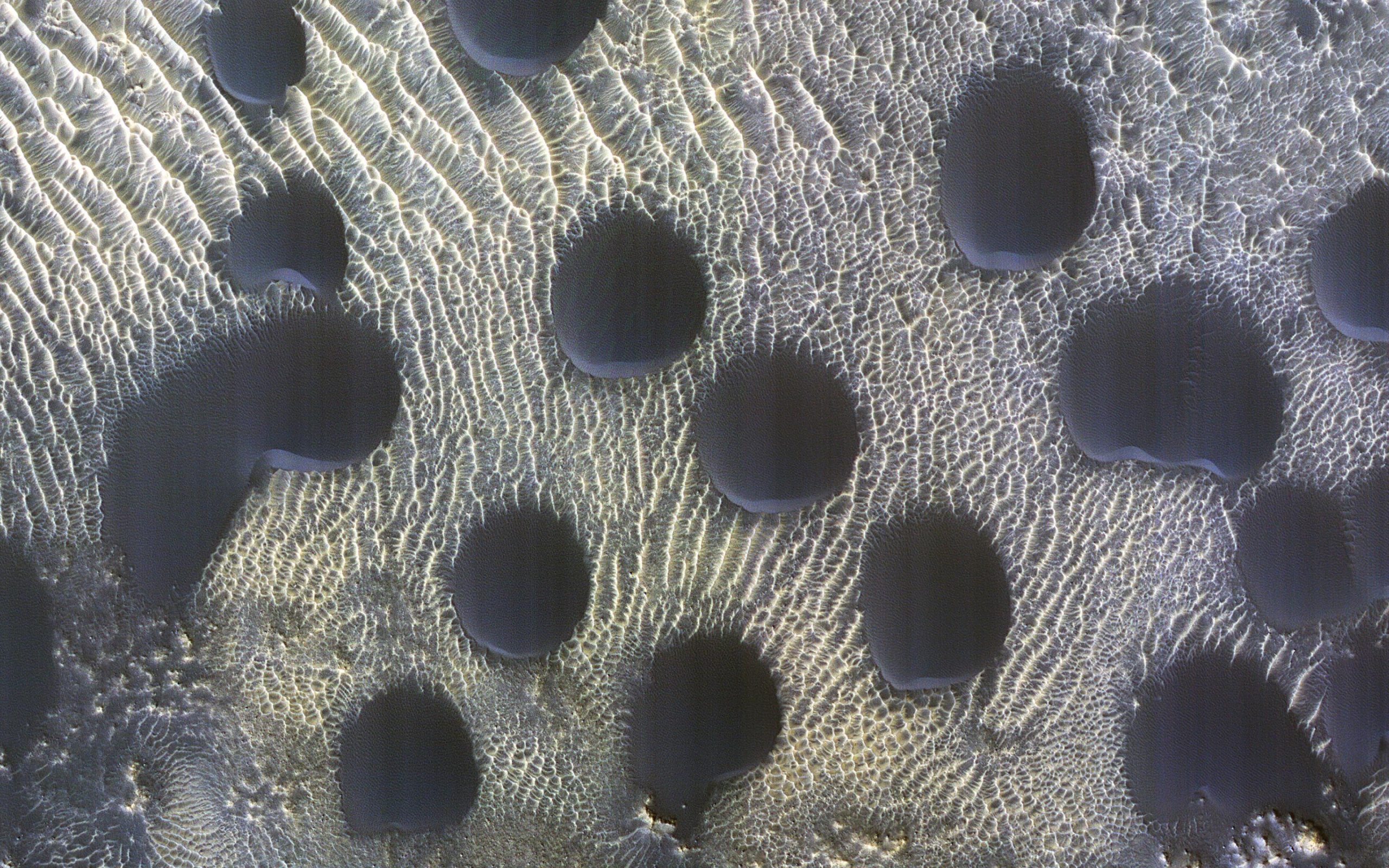 Mysterious Sand Dunes on Mars Form Almost Perfect Circles » Explorersweb