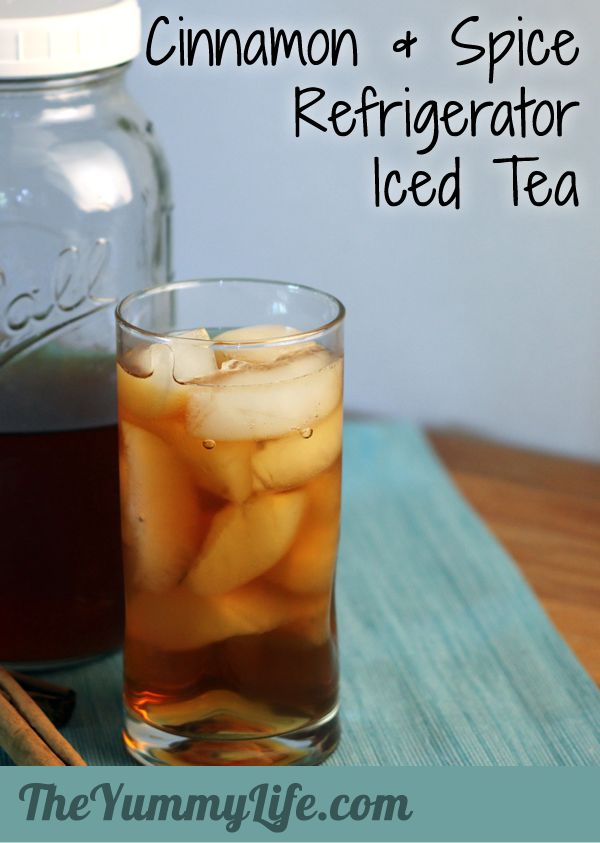 Cinnamon & Spice Refrigerator Iced Tea