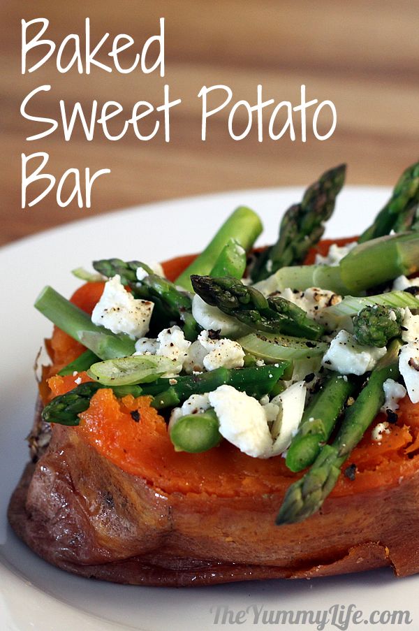 Baked Sweet Potato Bar
