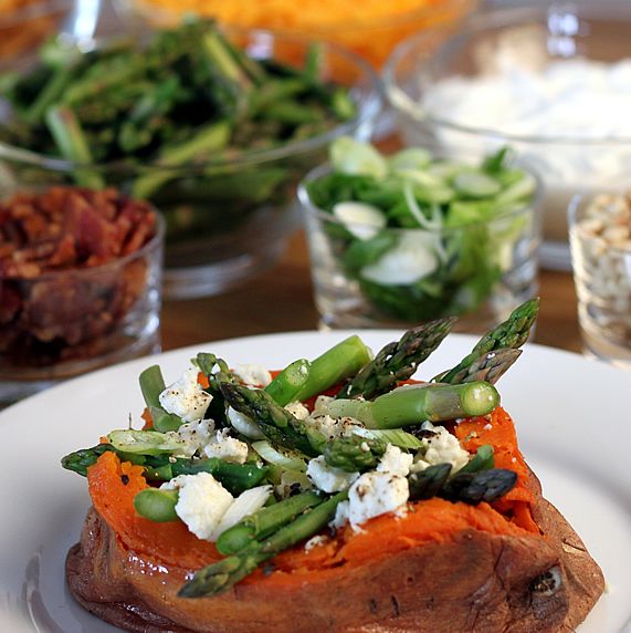 Baked Sweet Potato Bar