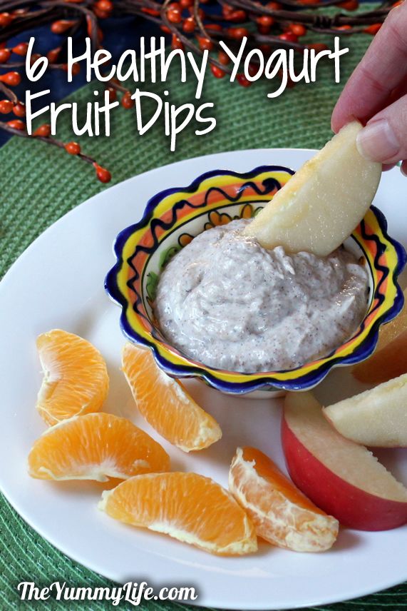 Healthy Yogurt Fruit Dips