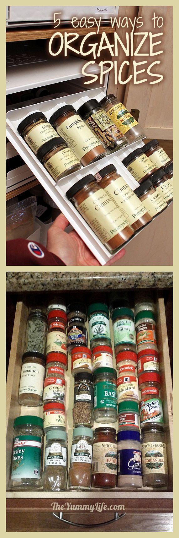 How to Organize Your Spices