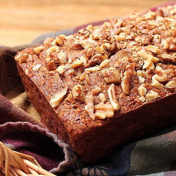 Banana Oat Nut Bread